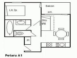 Rental Apartment Le Petaru/101 - Mribel, 0 Bedroom, 4 Persons Méribel Exteriér fotografie